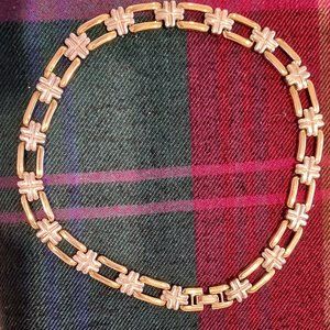 Gold and Silver wash Heavy Chain link necklace